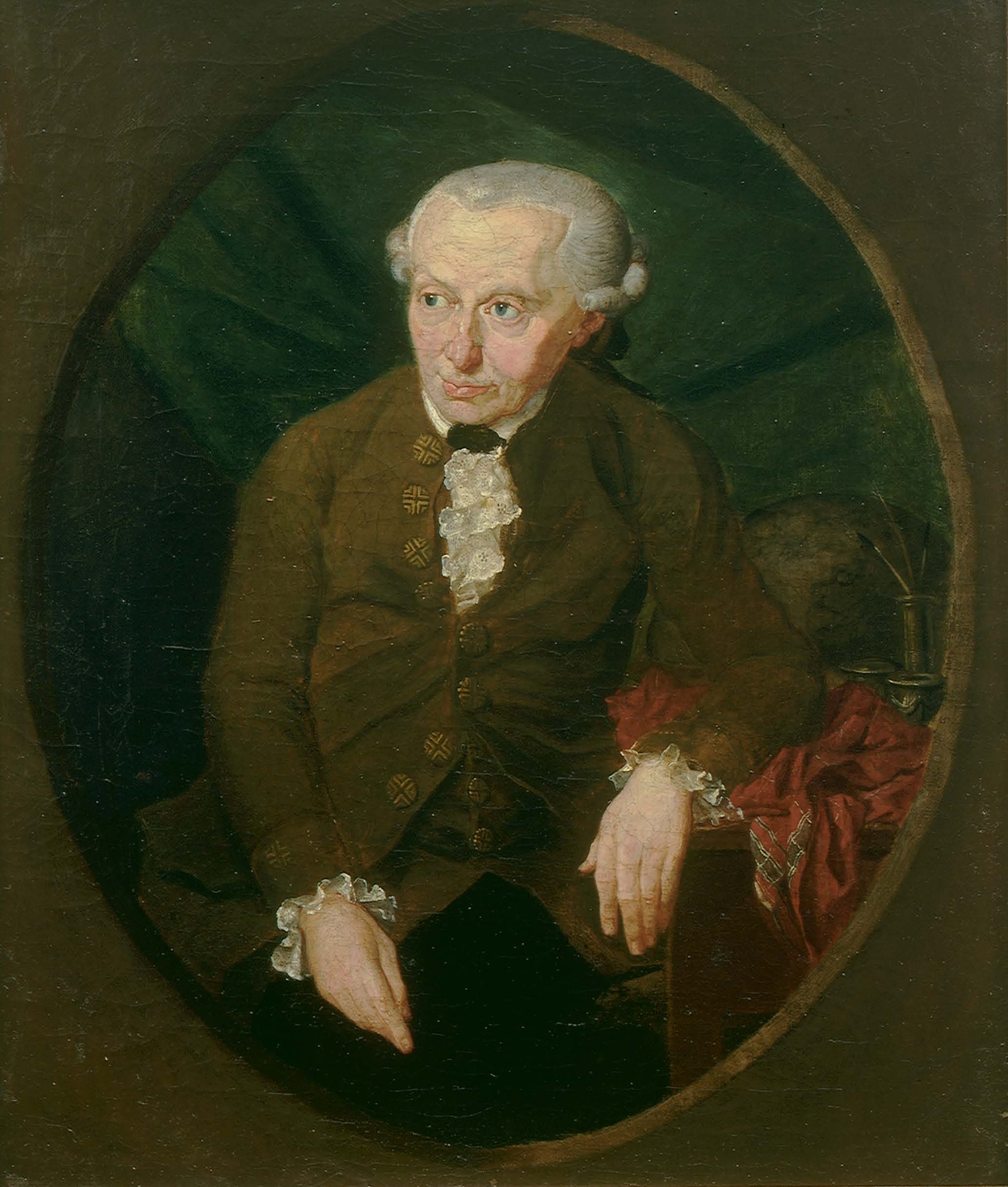 Immanuel Kant, 1791. Painting by Gottlieb Doebler, Ostpreußisches Landesmuseum, Lüneburg. Public domain.